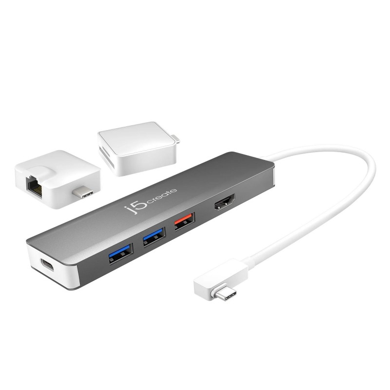Модулна докинг станция j5create JCD375, 2 модула, USB-C, J5-JCD375