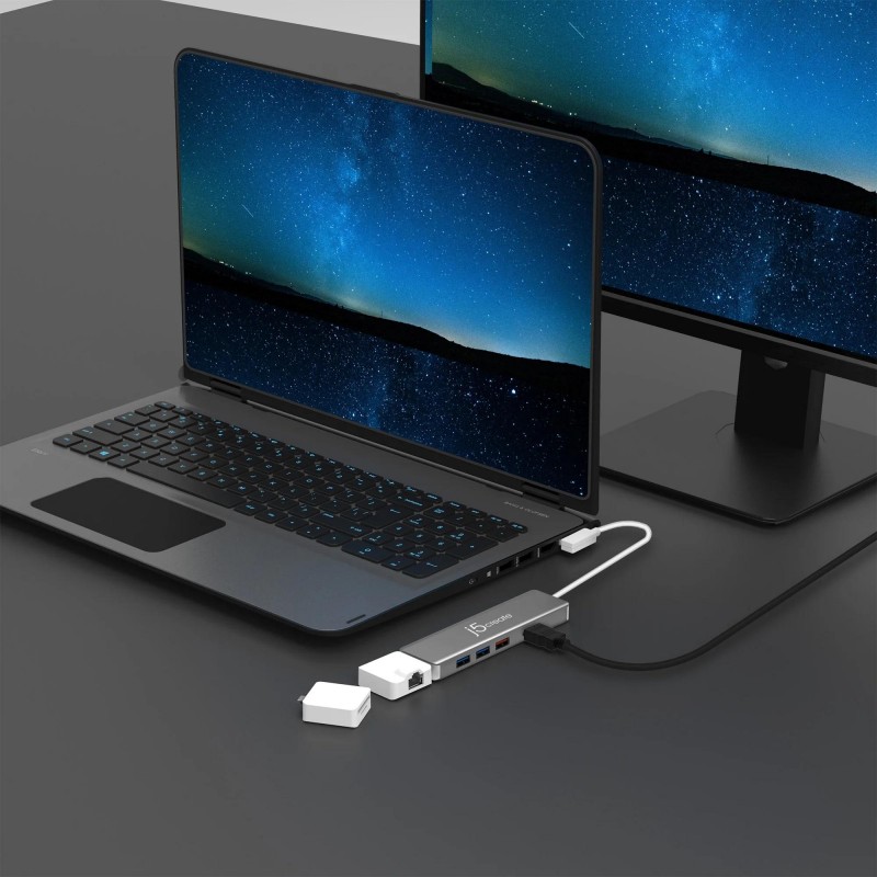 Модулна докинг станция j5create JCD375, 2 модула, USB-C, J5-JCD375