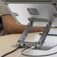 Поставка за лаптоп с докинг станция j5create JTS427, до 16", USB-C, HDMI, 4K, J5-JTS427