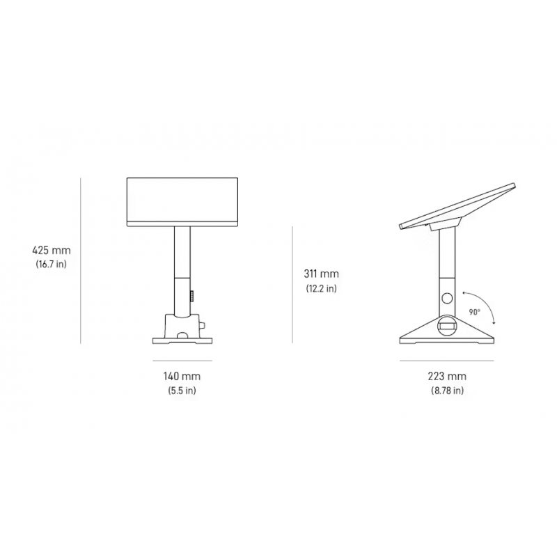 Стойка за покрив STARLINK acc. Mini Pivot Mount