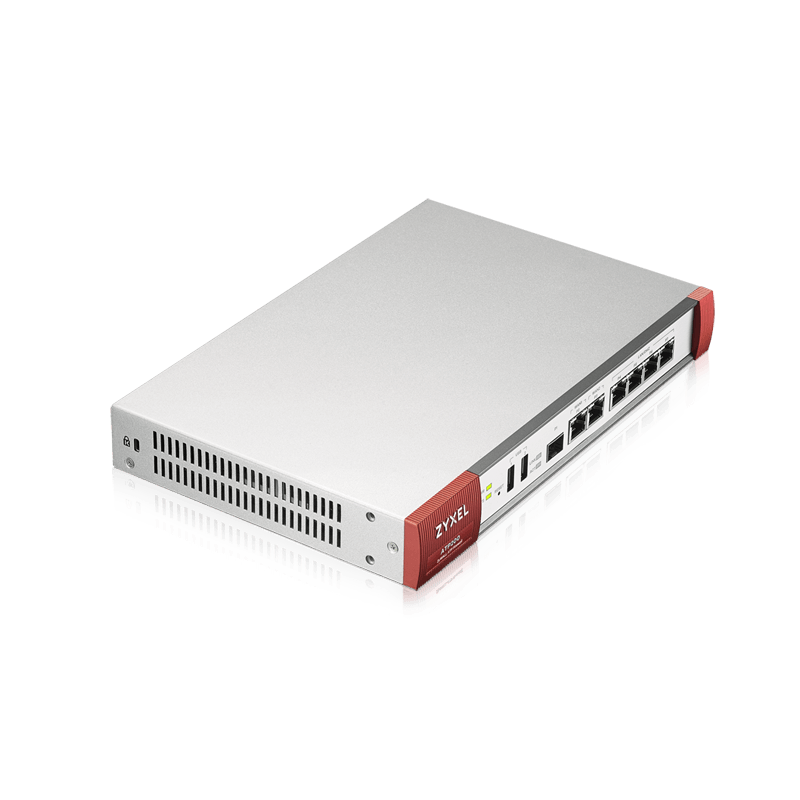 Защитна стена ZYXEL USG ATP200 UTM BDL Sandboxing, 10/100/1000, 4x LAN/DMZ, 2x WAN, 1xSFP, 2xUSB, с включени лицензи за 1 година-ZYXEL-ATP200-UTM