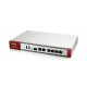 Защитна стена ZYXEL USG ATP200 UTM BDL Sandboxing, 10/100/1000, 4x LAN/DMZ, 2x WAN, 1xSFP, 2xUSB, с включени лицензи за 1 година-ZYXEL-ATP200-UTM