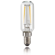 Xavax LED крушка, E14, 470 lm Заменя 40W, тръбна крушка, хладилници/абсорбатори, HAMA-112827