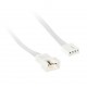 Удължителен кабел Kolink 4-Pin PWM - 60 cm, Бял, KOLINK-AC-ZUAD-1635