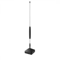 Вътрешна антена HAMA DAB+, DAB, DVB-T2, FM, пасивна, черна