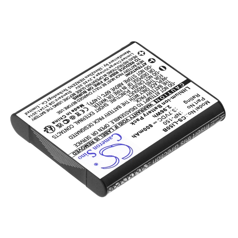 Батерия за апарат Cameron Sino 3.7V 800mAh, LiIon , OLYMPUS Li50, CS-LI50B