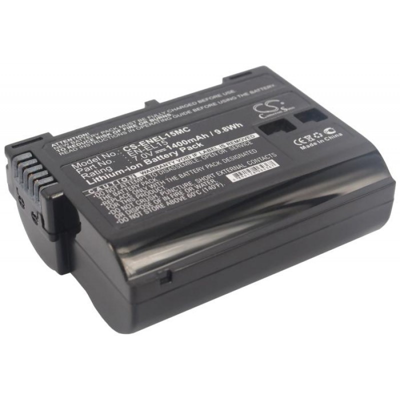 Батерия за апарат NIKON EN-EL15MC  Li-Ion 7V 1400mAh Cameron Sino, CS-ENEL15MC