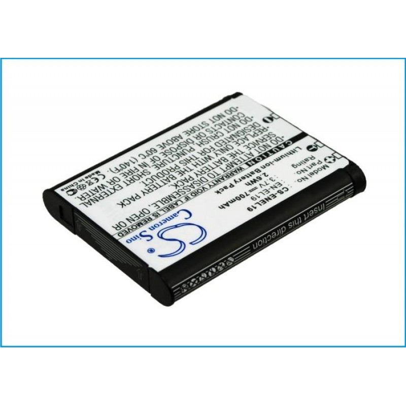 Батерия за апарат NIKON EN-EL19  Li-Ion 3.7V 700mAh Cameron Sino, CS-ENEL19