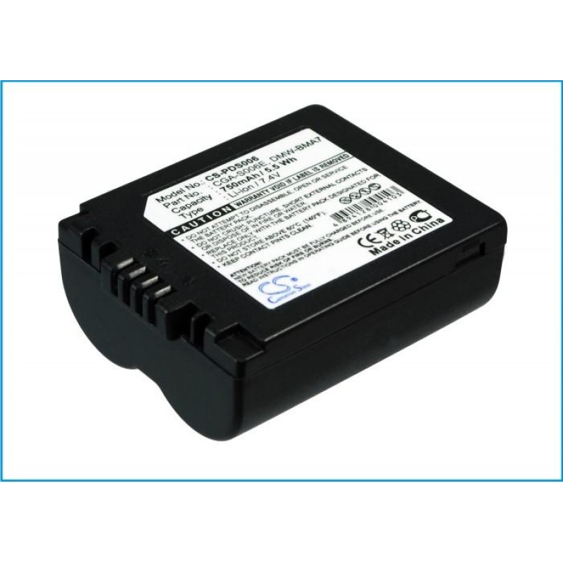 Батерия за апарат Panasonic CGR-S006 LiIon 7.4V 750mAh  Cameron Sino, CS-PDS006