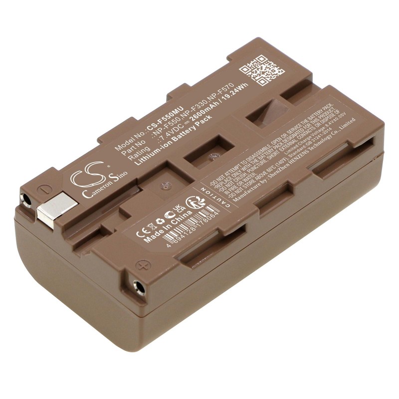 Батерия за камера NPF550MU LiIon 7.2V 2600mAh  Cameron Sino, CS-F550MU