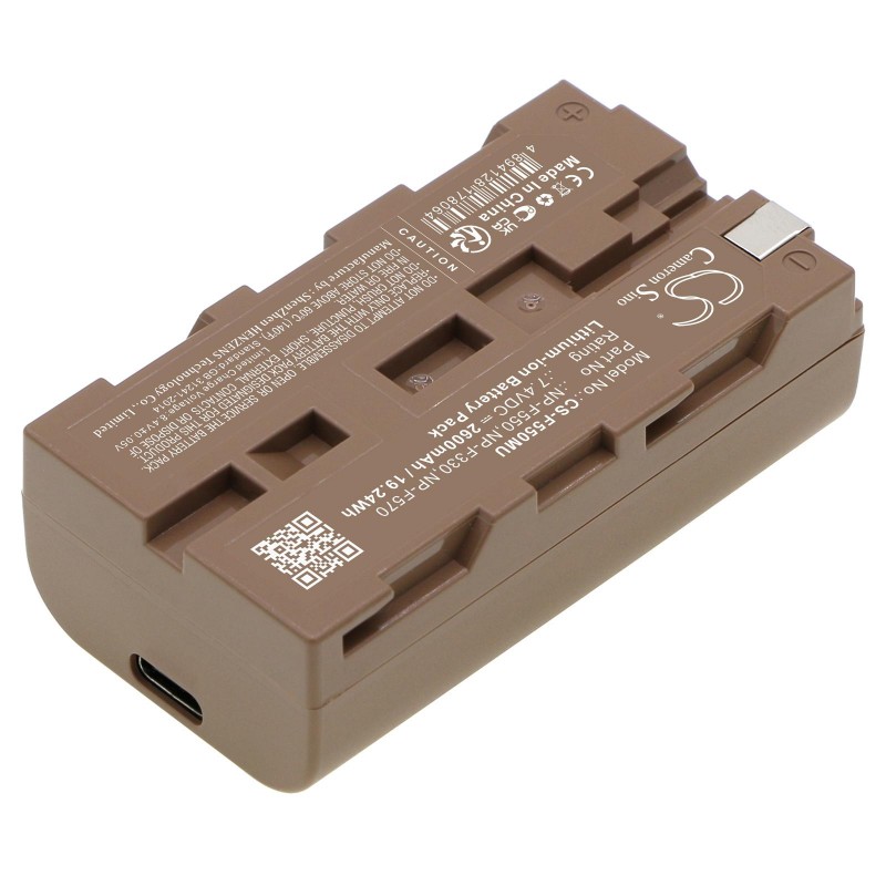 Батерия за камера NPF550MU LiIon 7.2V 2600mAh  Cameron Sino, CS-F550MU