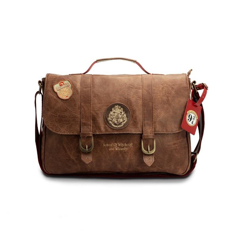 Чанта ABYSTYLE HARRY POTTER Hogwarts, За през рамо, Кафяв, ABYSTYLE-ABYBAG397