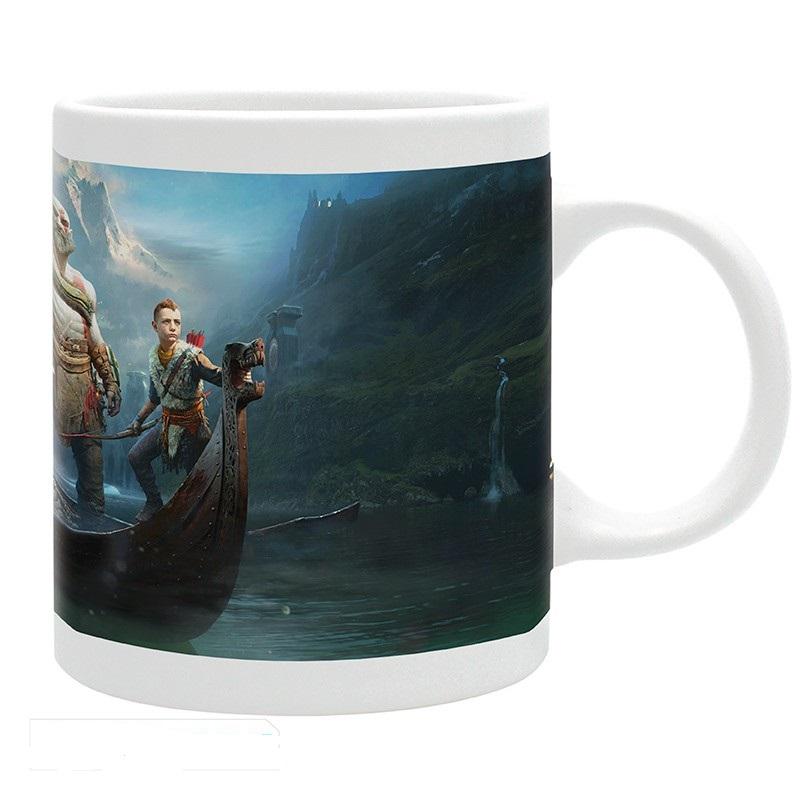 Чаша ABYSTYLE GOD OF WAR, Key Art, Порцелан, Многоцветна, ABYSTYLE-MG2733