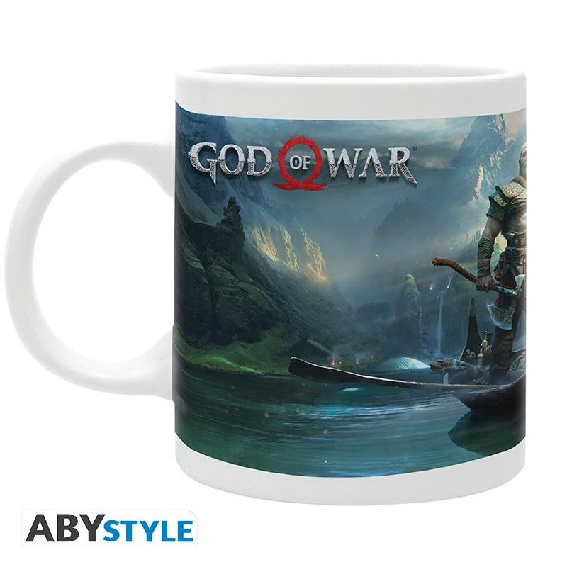 Чаша ABYSTYLE GOD OF WAR, Key Art, Порцелан, Многоцветна, ABYSTYLE-MG2733