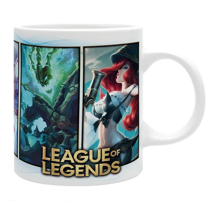 Чаша ABYSTYLE LEAGUE OF LEGENDS Champions, Бял, ABYSTYLE-ABYMUG888