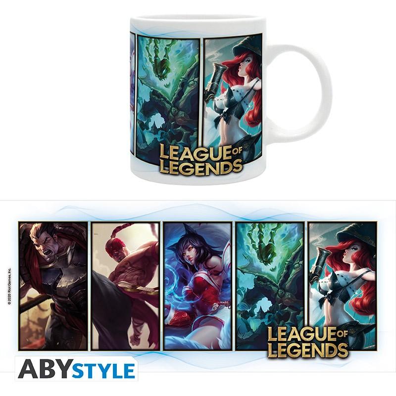 Чаша ABYSTYLE LEAGUE OF LEGENDS Champions, Бял, ABYSTYLE-ABYMUG888