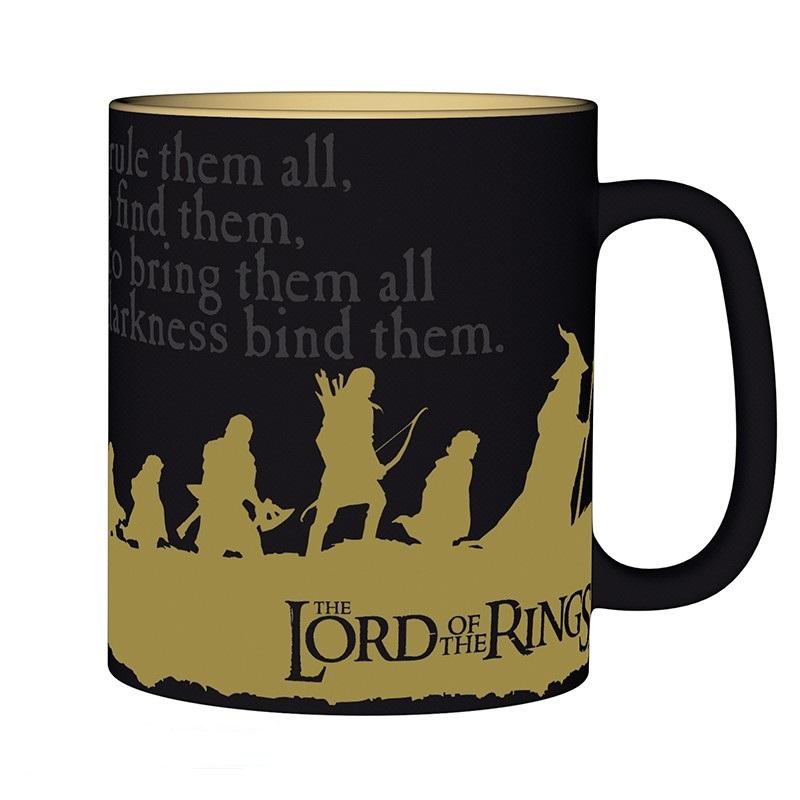 Чаша ABYSTYLE LORD OF THE RINGS The Fellowship of the Ring, King size, Черен, ABYSTYLE-ABYMUG713