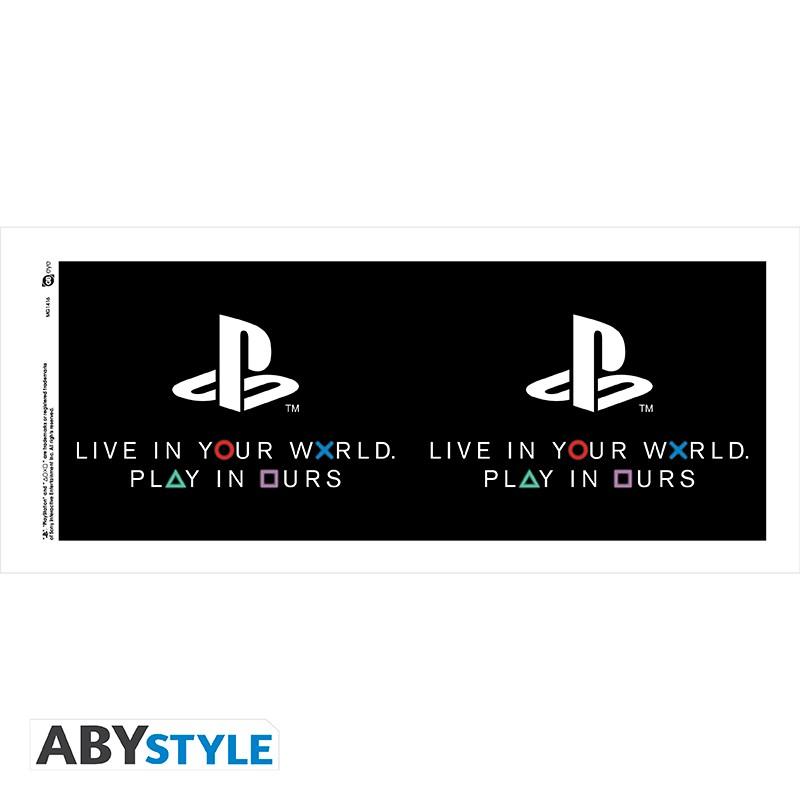 Чаша ABYSTYLE PLAYSTATION, World, Порцелан, Бяла, ABYSTYLE-MG1416