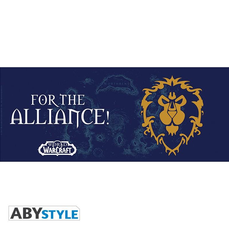 Чаша ABYSTYLE WORLD OF WARCRAFT - Alliance, 460 ml, Син, ABYSTYLE-ABYMUG479