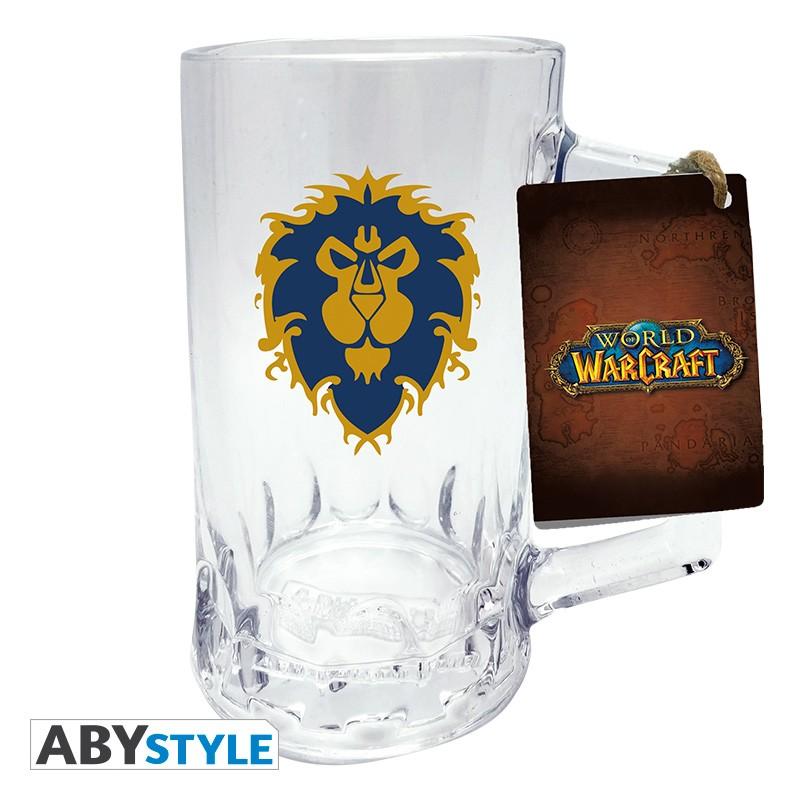 Чаша ABYSTYLE WORLD OF WARCRAFT - Alliance, 50 cl, Прозрачен, ABYSTYLE-ABYVER103