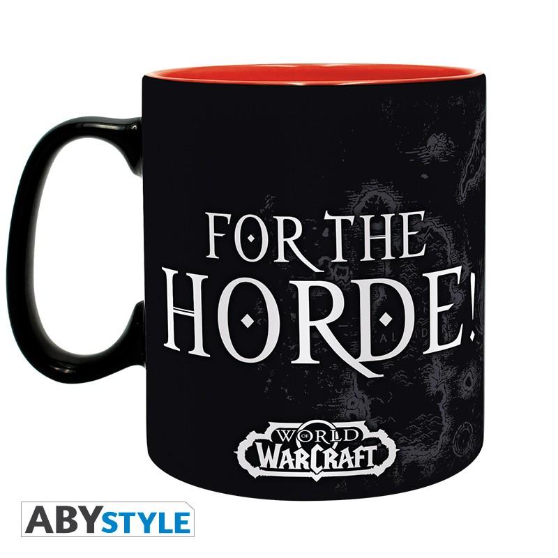 Чаша ABYSTYLE WORLD OF WARCRAFT - Horde, 460 ml, Черен, ABYSTYLE-ABYMUG434