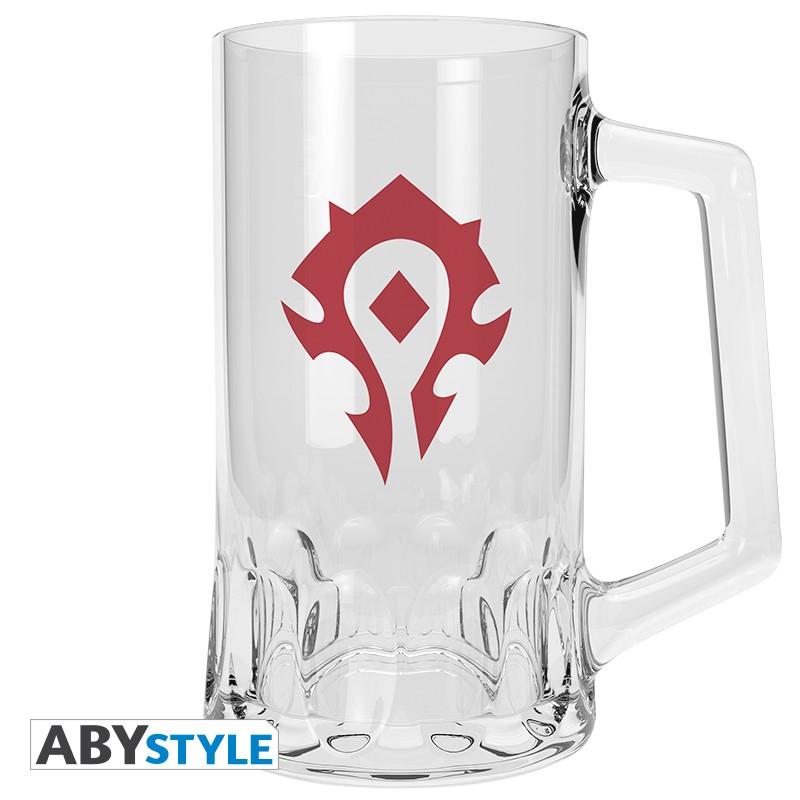 Чаша ABYSTYLE WORLD OF WARCRAFT - Horde, 50 cl, Прозрачен, ABYSTYLE-ABYVER093
