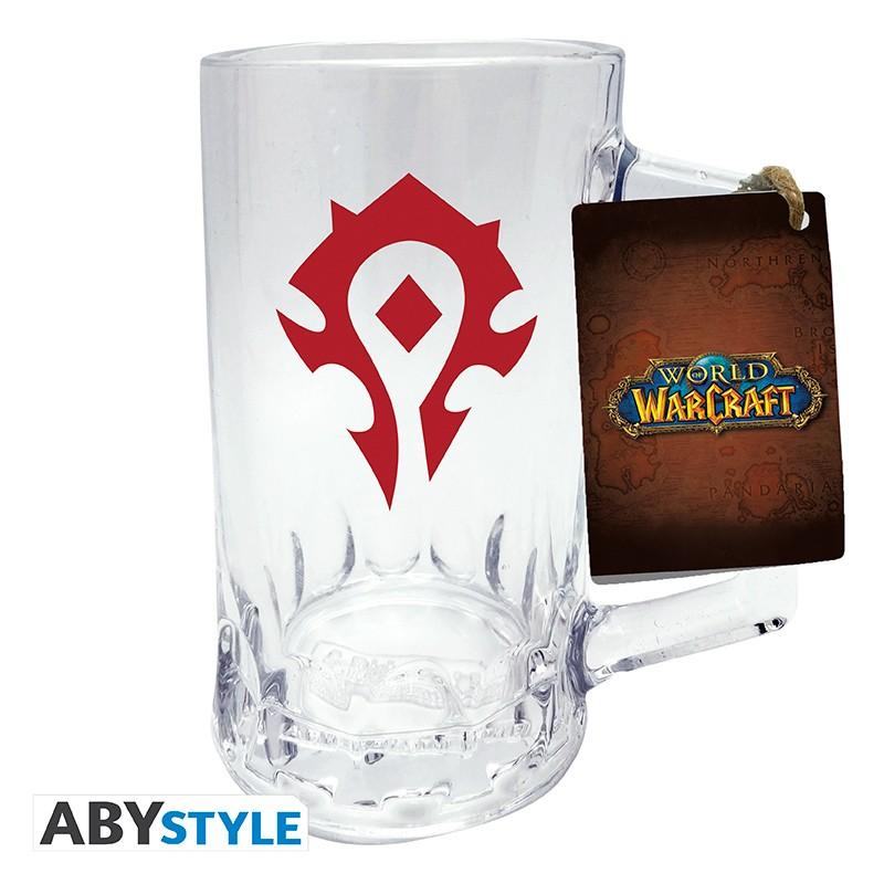 Чаша ABYSTYLE WORLD OF WARCRAFT - Horde, 50 cl, Прозрачен, ABYSTYLE-ABYVER093