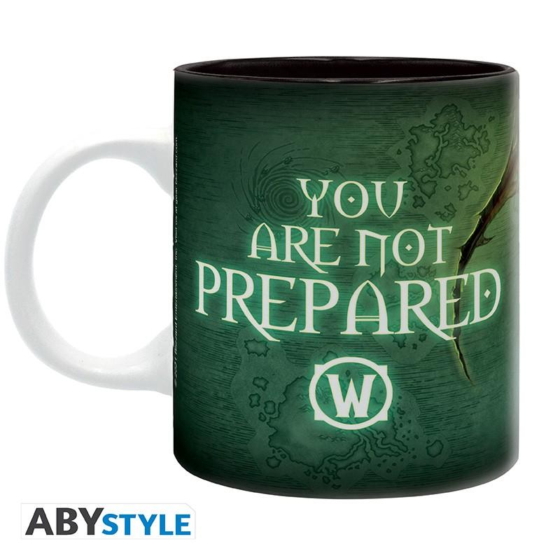Чаша ABYSTYLE WORLD OF WARCRAFT - Illidan - subli, 320 ml, Зелен, ABYSTYLE-ABYMUG949