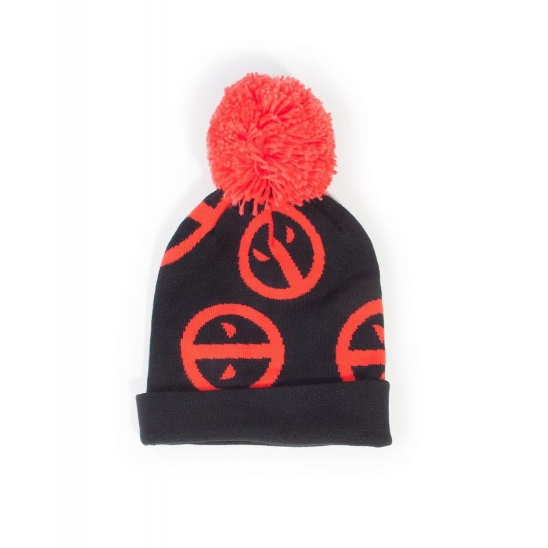 Комплект Deadpool - Symbol Beanie & Scarf Giftset, BW-GS256433DED
