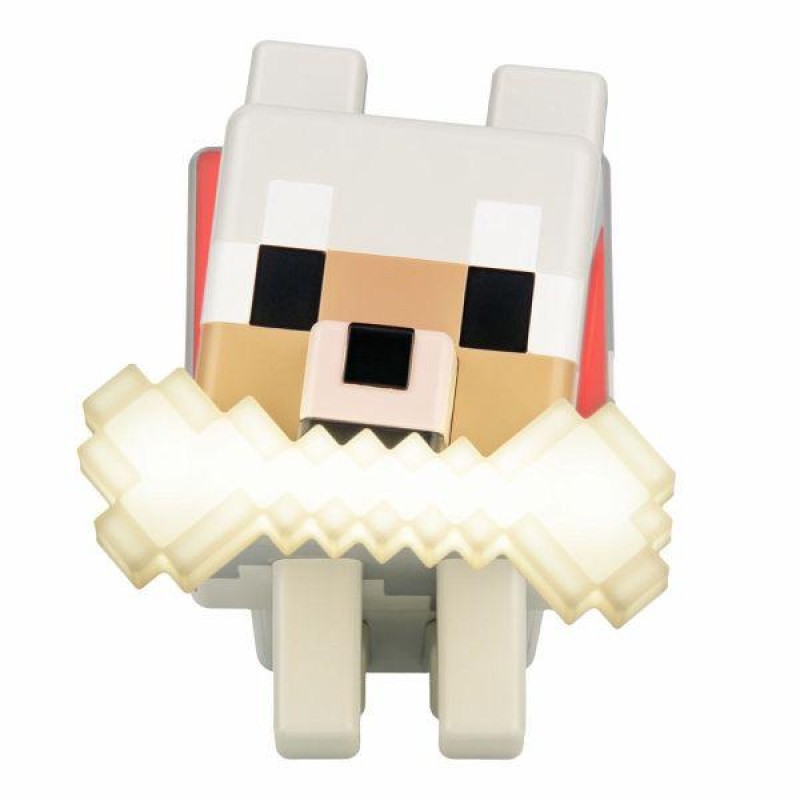 Лампа Paladone Glo Buddies: Minecraft - Wolf Light, PP14761MCF, PD-104480
