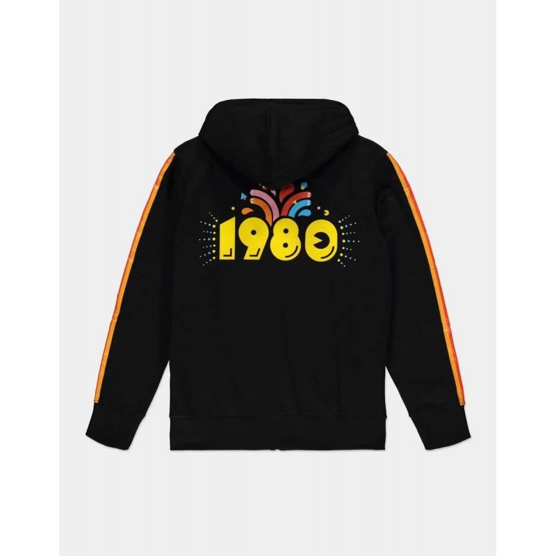 Суичър DIFUZED Pac-man - 1980 - Men's Zipper, XL, BW-HD512578PAC-XL
