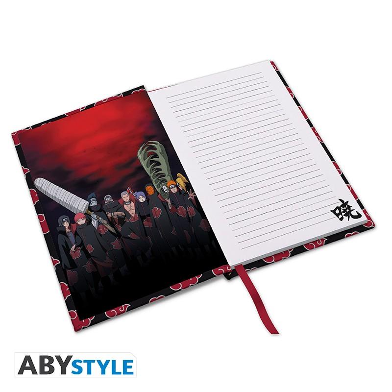 Тефтер NARUTO SHIPPUDEN - A5 "Akatsuki", ABYSTYLE-ABYNOT109