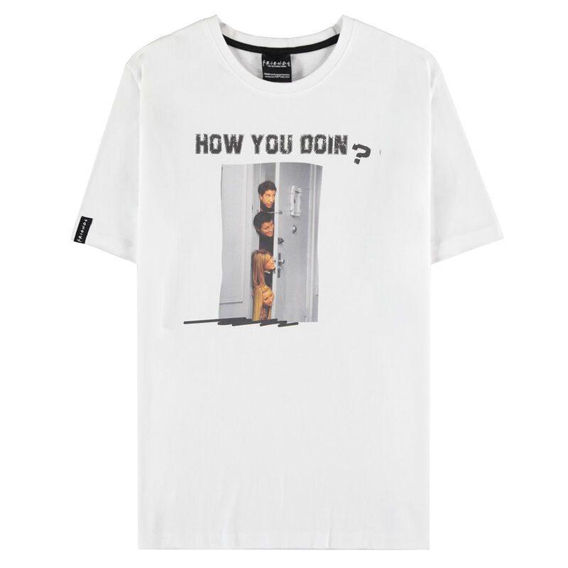 Тениска Difuzed Warner Friends, How you doin, Мъжка, L, BW-TS108787FRN-L