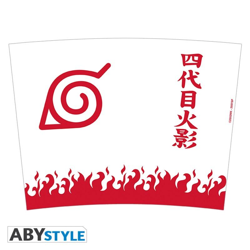 Термо чаша ABYSTYLE NARUTO SHIPPUDEN Yondaime Hokage, Бял, ABYSTYLE-ABYTUM011