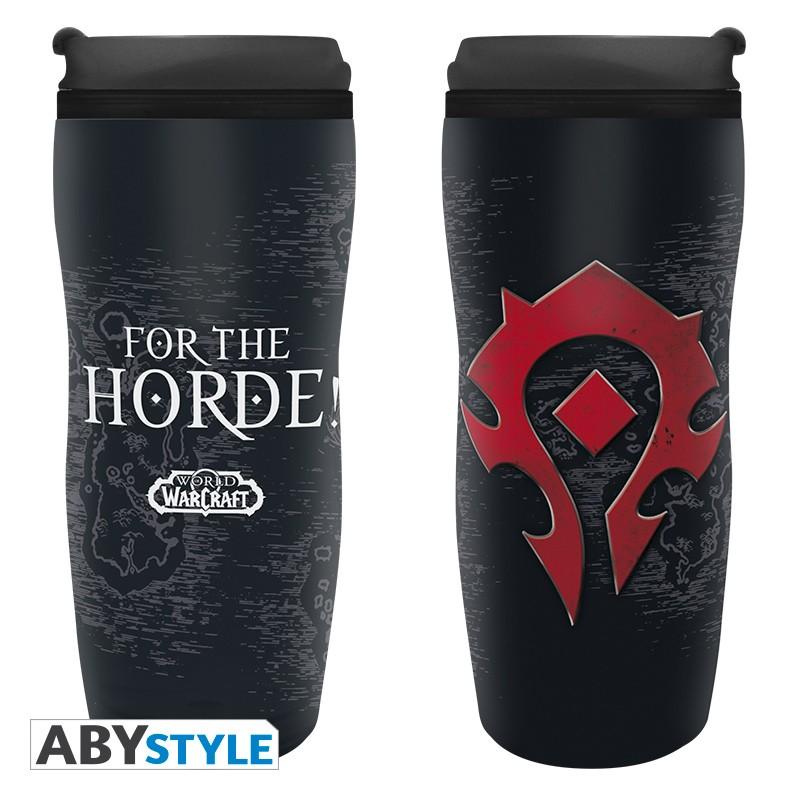 Термо чаша ABYSTYLE WORLD OF WARCRAFT Horde, Черен, ABYSTYLE-ABYTUM014