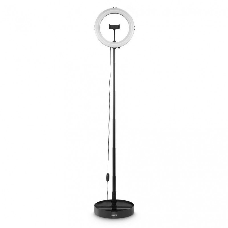 Hama LED Лампа SpotLight FoldUp 102 II Ring Light, комплект за смартфони, сгъваем, HAMA-04658