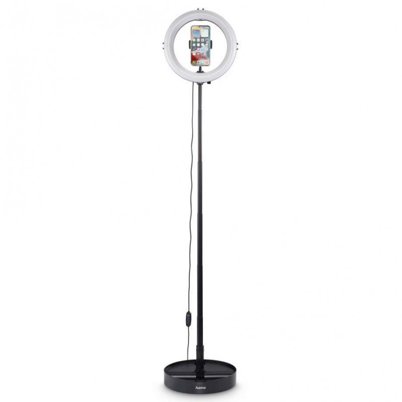 Hama LED Лампа SpotLight FoldUp 102 II Ring Light, комплект за смартфони, сгъваем, HAMA-04658