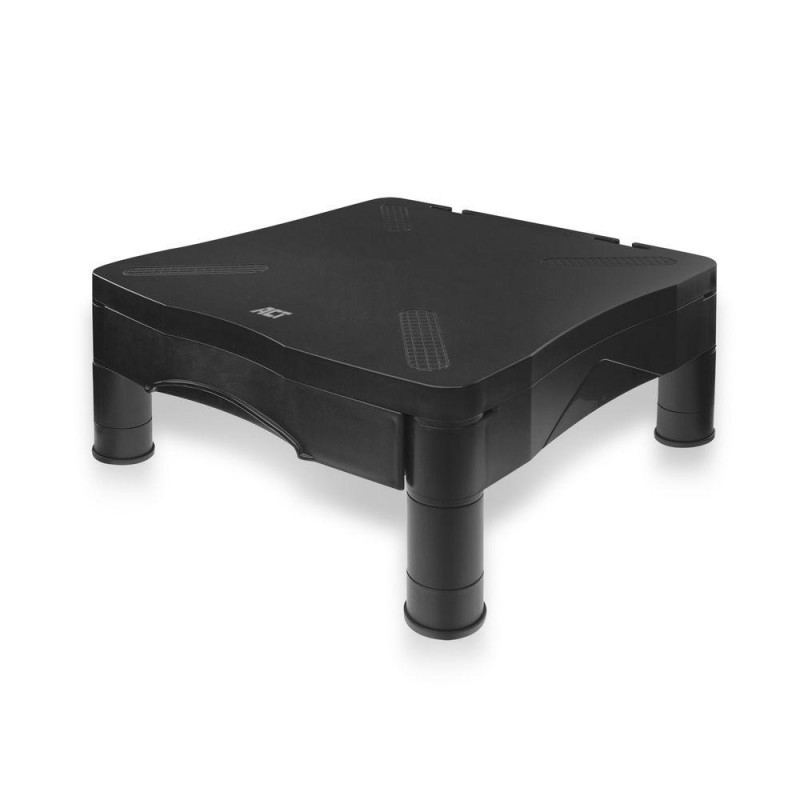 Допълнителни крачета ACT AC8200, За стойка за монитор, 5 cm, Черни, EWENT-ACT-MON-AC8200