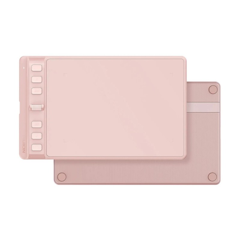 Графичен дисплей таблет HUION Inspiroy 2 S, 5080 LPI, Розов, HUION-TAB-H641P-PINK