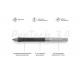 Графичен дисплей таблет HUION Inspiroy 2 S, 5080 LPI, Розов, HUION-TAB-H641P-PINK