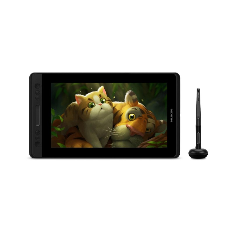 Графичен дисплей таблет HUION Kamvas Pro 13,  USB-C,  Черен/Сребрист-HUION-TAB-GT133