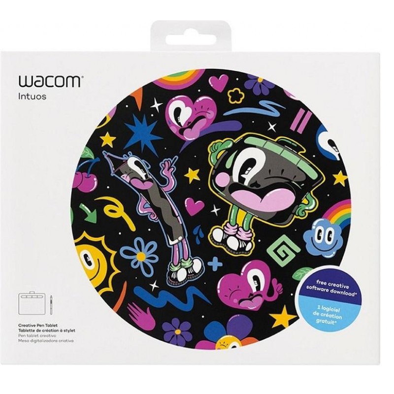 Графичен таблет Wacom Intuos S черен-CTL-4100-N-T