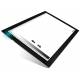 LED светеща подложка за рисуване HUION LED light pad L4SUSB, Черен-HUION-PAD-L4S