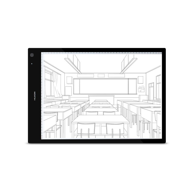 LED светеща подложка за рисуване HUION LED light pad LB3, вградена батерия 1050mAh, HUION-PAD-LB3