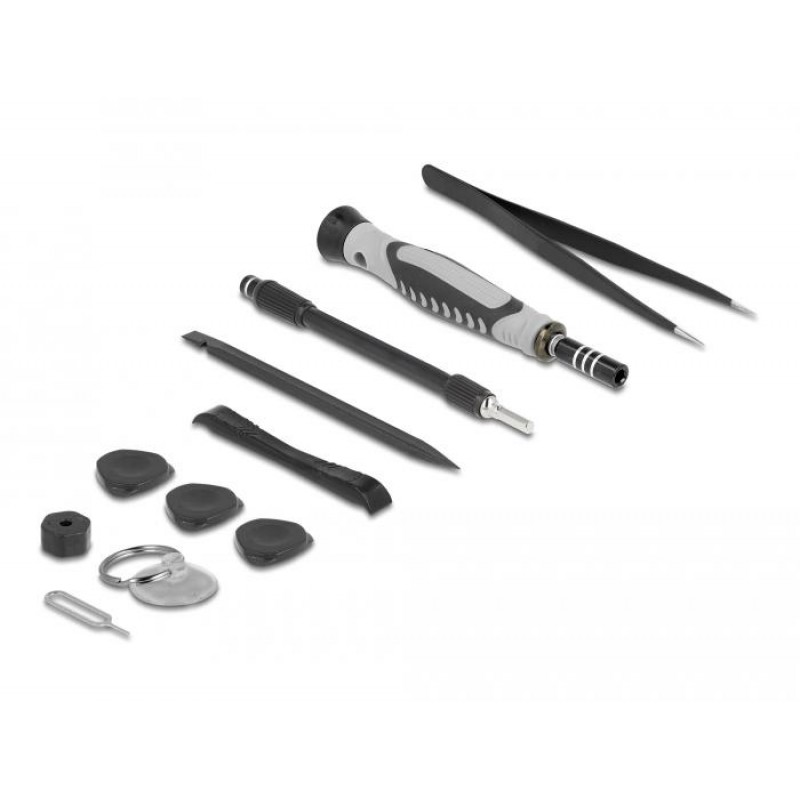 Комплект отвертки DeLock 64167, 130 части, S2, Калъф, DELOCK-64167