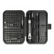 Комплект отвертки DeLock 64167, 130 части, S2, Калъф, DELOCK-64167