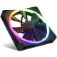 Комплект вентилатори NZXT F140 RGB Black 2 броя и NZXT RGB контролер, NZXT-FAN-RF-R14DF-B1