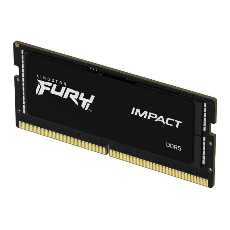 Памет Kingston FURY IMPACT, 64GB (2 x 32GB), SODIMM DDR5, 5600MHz, CL40, KF556S40IBK2-64, KIN-RAM-KF556S40IBK2-64