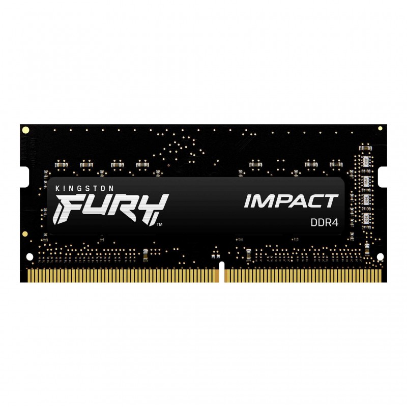 Памет Kingston FURY IMPACT 8GB SODIMM DDR4 PC4-25600 3200MHz CL20 KF432S20IB/8, KIN-RAM-KF432S20IB-8