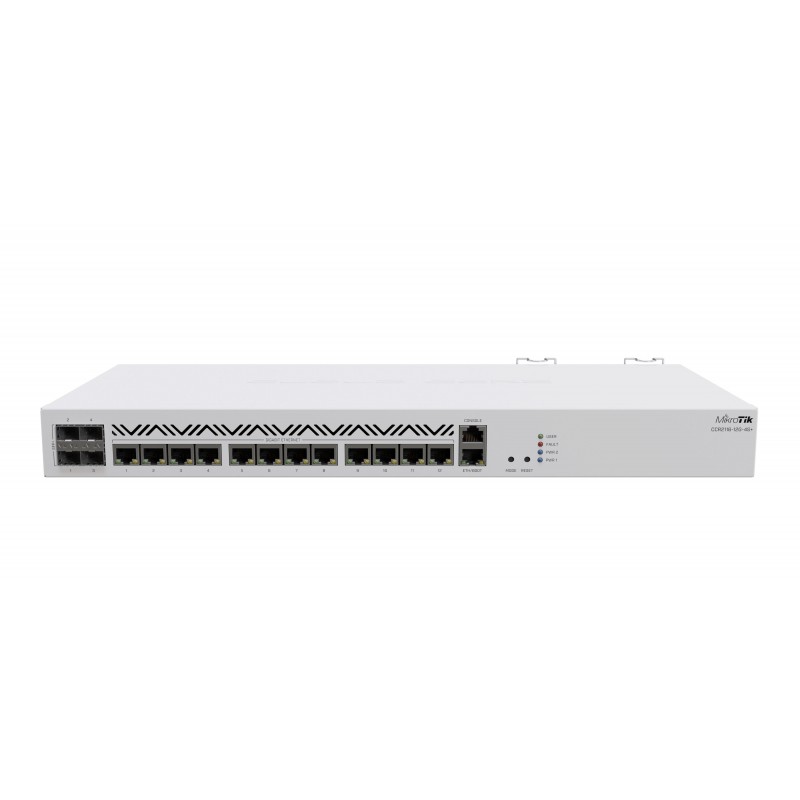Cloud Router Mikrotik CCR2116-12G-4S+, 13xGigabit LAN, 4xSFP cages, M.2 PCIe слот, MIKROTIK-CCR2116-12G-4SPl